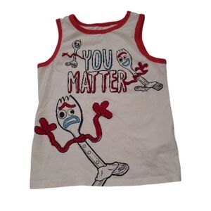 Disney Toy Story Forky Tank Top Size S 5/6